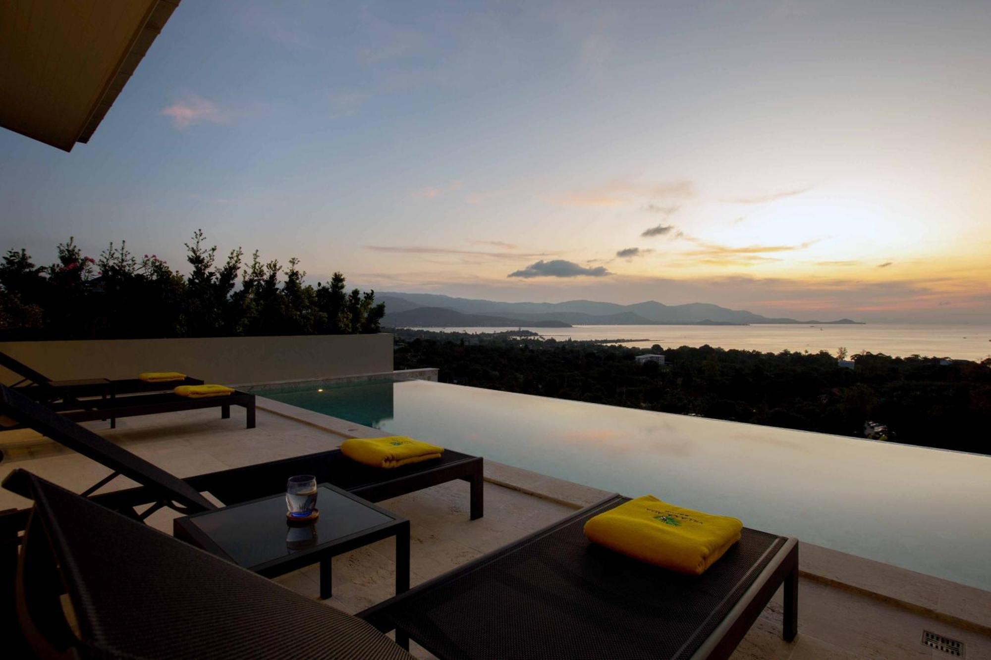 Sunset Estates - Samui Luxury Villas Choeng Mon Zewnętrze zdjęcie