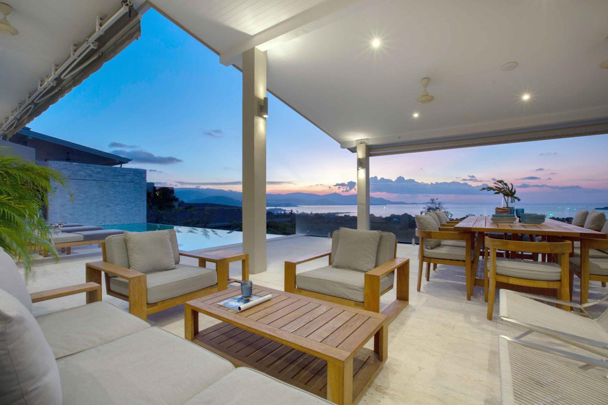 Sunset Estates - Samui Luxury Villas Choeng Mon Zewnętrze zdjęcie